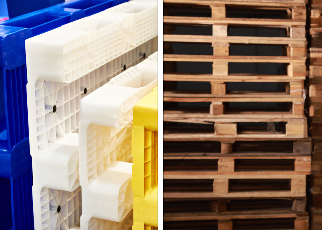 Plastic Pallets vs. Wood Pallets: Choosing the Best Pallet Solution for Your Business